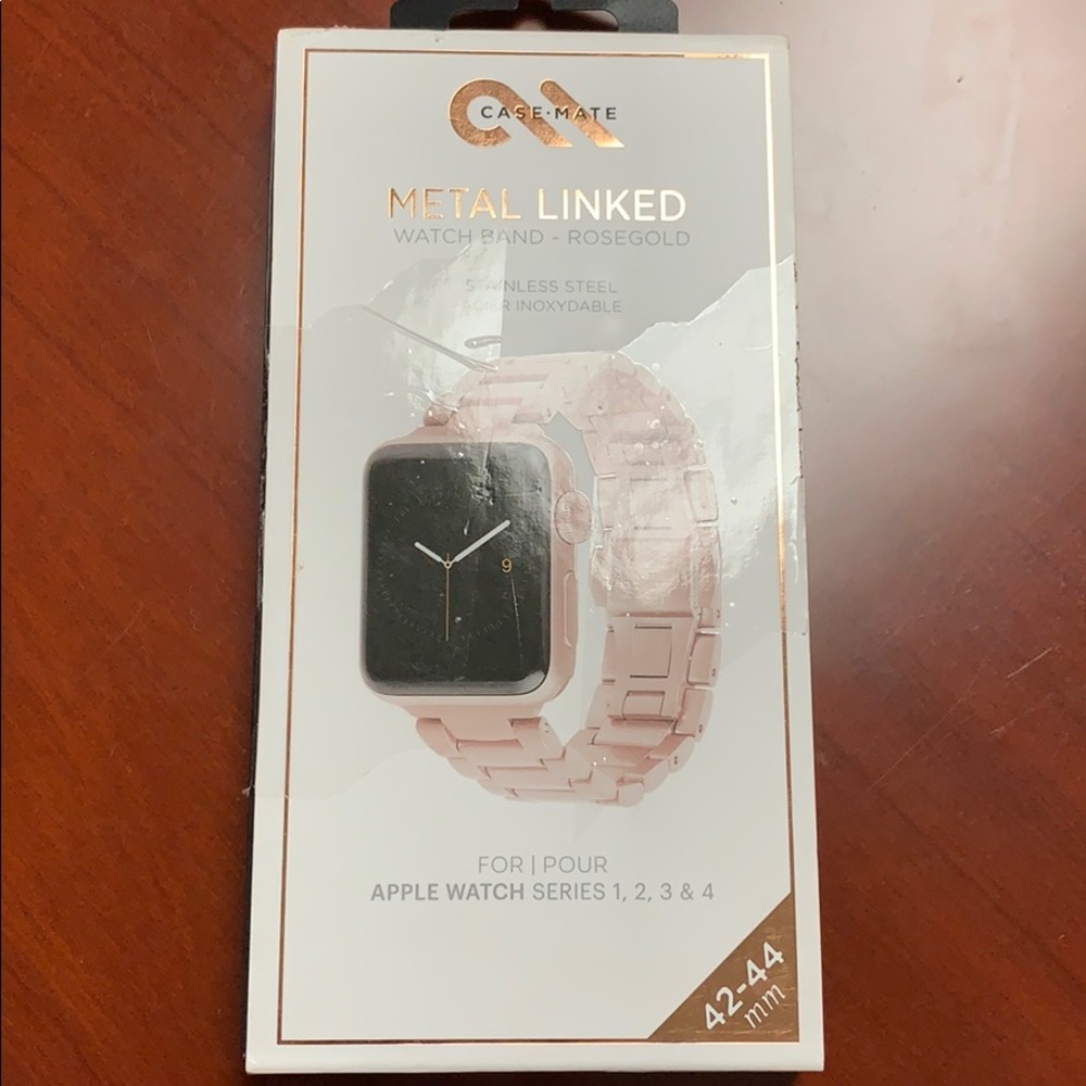 Casemate Metal Linked Apple Watch Band